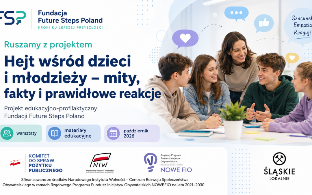 Warsztaty projektu przeciwdziałającego hejtowi wśród dzieci i młodzieży